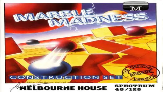 MS-DOS Marble Madness (Tandy Graphics)