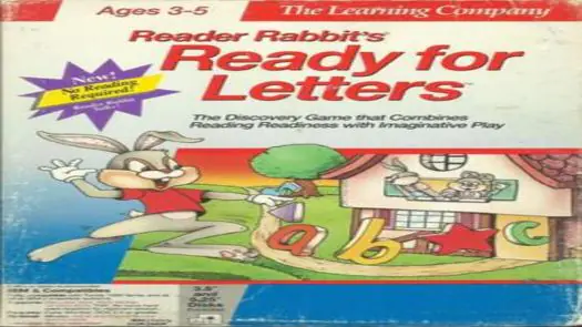 MS-DOS Reader Rabbit's Ready for Letters (EGA and PC Speaker)