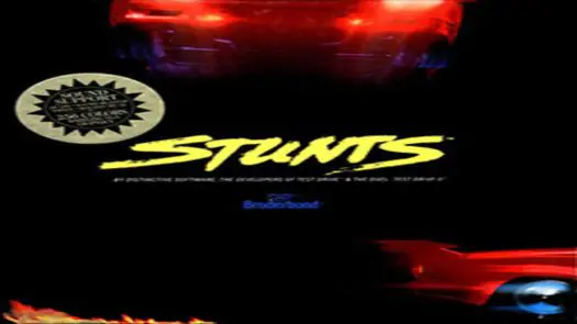 MS-DOS Stunts (Hercules Graphics and No Sound)