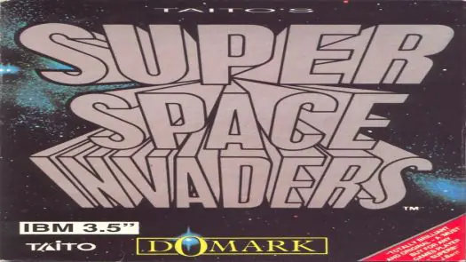 MS-DOS Super Space Invaders (CGA Graphics and PC Speaker)