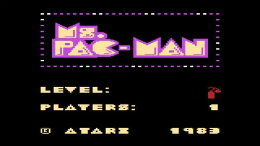 Ms. Pac-Man (1982) (Atari)