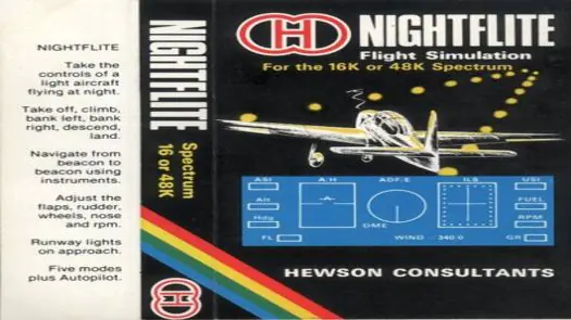 Nightflite (1982)(Hewson Consultants)[16K]