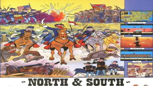 North And South - Les Tuniques Bleues (UK,F,S) (1988) (Disk 2 Of 2) [a1].dsk