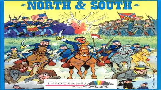 North And South - Les Tuniques Bleues (UK,F,S) (1988) (Disk 1 Of 2) [a2].dsk