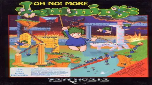 Oh No! More Lemmings (MS-DOS)