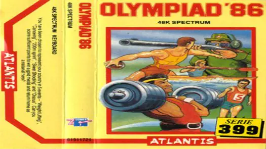 Olympiad '86 (1987)(Z Cobra)[re-release]