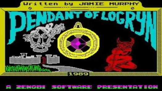 Pendant Of Logryn, The (1989)(Zenobi Software)[128K]