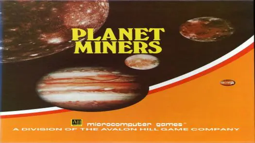 Planet Miners, The (1980)(Avalon Hill)
