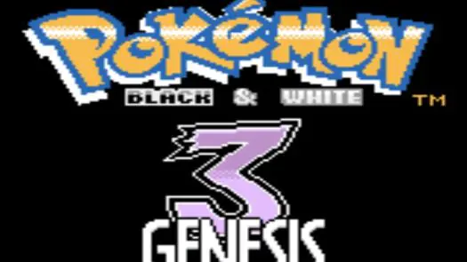 Pokemon Black and White 3: Genesis