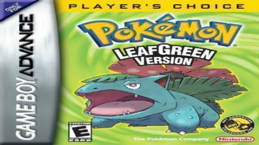 Pokemon - Leaf Green Version (V1.1) ROM - GBA Download - Emulator Games