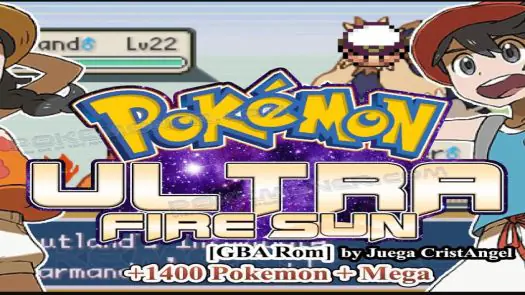 Pokemon Ultra Fire Sun - Gameboy Advance ROMs Hack - Download