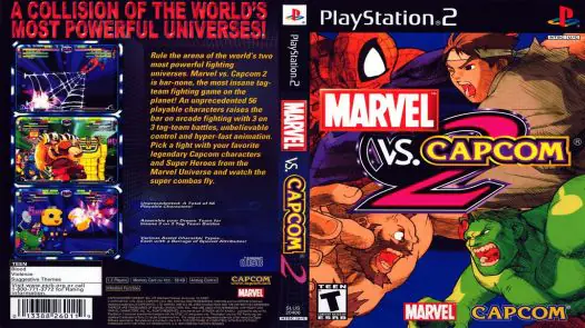 Marvel VS. Capcom 2 - New Age of Heroes Download - Sony PlayStation 2 (PS2)
