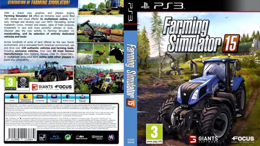Voorbijganger Bovenstaande Bejaarden Farming Simulator 15 ROM Download - Sony PlayStation 3(PS3)