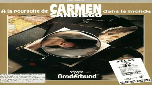 Pursuite De Carmen Sandiago Dans Le Monde, A La (1990) (Disk 2 Of 2) [f1].dsk