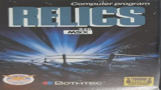 Relics - MSX2 Version - Bothtec (1986) [1924]