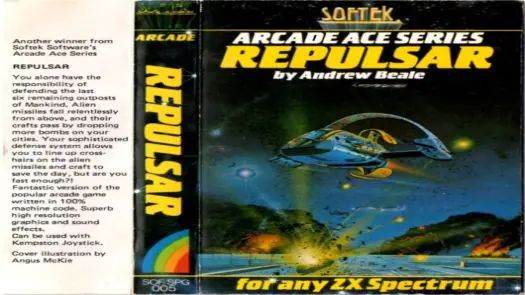 Repulsar (1983)(Softek Software International)[a][16K][kempston]