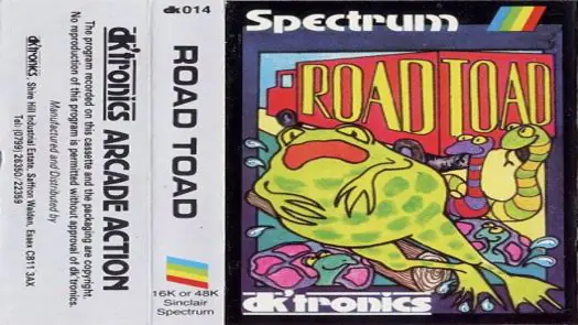 Road Toad (1983)(Prism Leisure)[16K][re-release]
