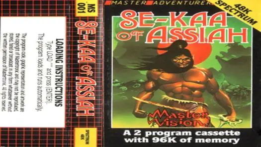 Se-Kaa Of Assiah (1990)(Zenobi Software)(Side A)[re-release]