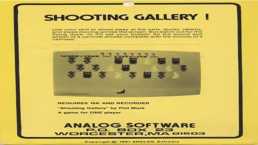 Shooting Gallery