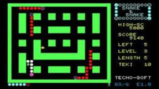 Snake & Snake (19xx)(Tecno-Soft)