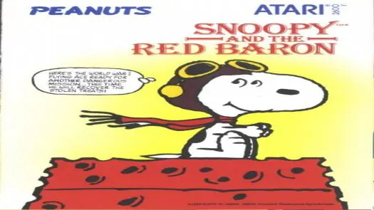 SNOOPY AND THE RED BARON (ATARI 2600, 1983)