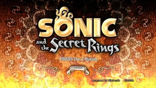 Sonic and the Secret Rings - Wii ROM Nkit ISO & WBFS Download