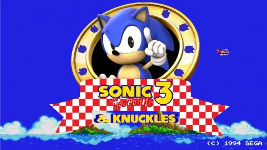 Sonic and Knuckles & Sonic 3 ROM Download for 