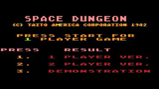 Space Dungeon (1983) (Atari)