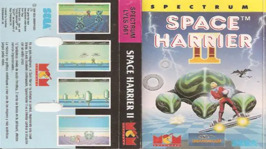 Space Harrier 2 (1990)(MCM Software)(Side A)[re-release][Small Case]