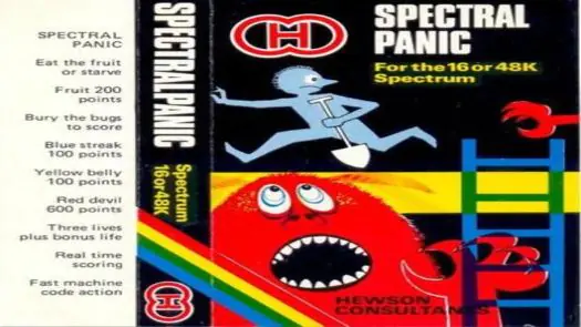 Spectral Panic (1983)(Hewson Consultants)[a][16K]