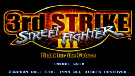 Street Fighter III 3rd Strike - Fight for the Future (Japan 990512, NO CD)