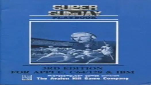 Super Sunday (1982)(Avalon Hill)