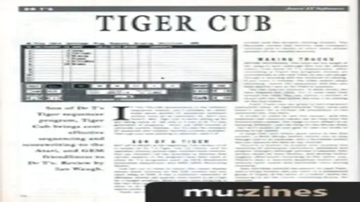 Tiger Cub v1.0 (demo) (1989-12-05)(Dr. T's Music Software)