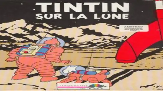 Tintin Sue La Lune (19xx) [a2].dsk