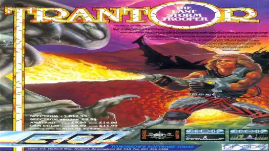 Trantor - The Last Stormtrooper (1987)(Erbe Software)[re-release]