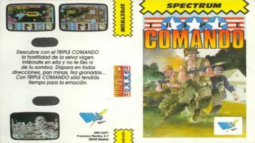 Triple Comando (1988)(Dro Soft)(es)