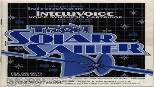 TRON - Solar Sailer (1982)