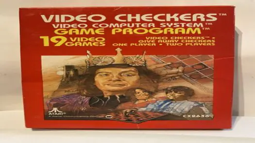 Video Checkers (1978) (Atari)