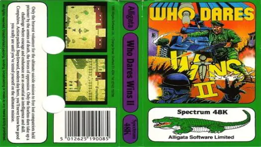 Who Dares Wins II (1986)(Software Center)[re-release]