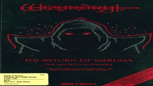 Wizardry #4 The Return of Werdna (1989)(ASCII)(JP)(Disk 1 of 3)