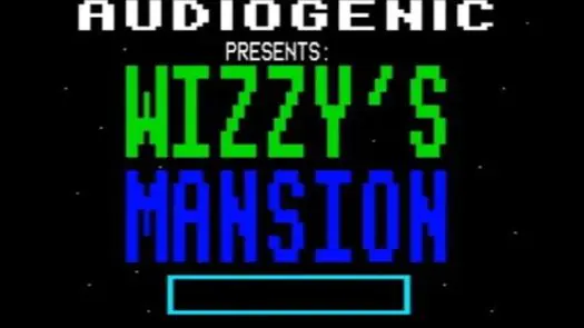 Wizzy's Mansion (1985)(Audiogenic)[h TSTH][bootfile]