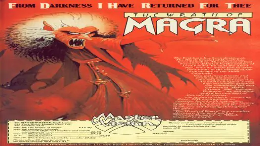 Wrath Of Magra, The (1984)(Carnell Software)