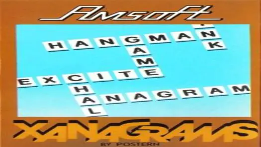 Xanagrams (UK) (1985).dsk