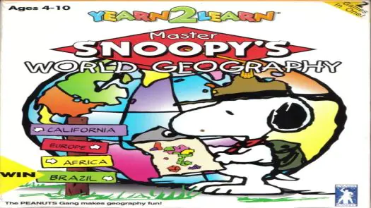 Yearn 2 Learn Master Snoopy's World Geography