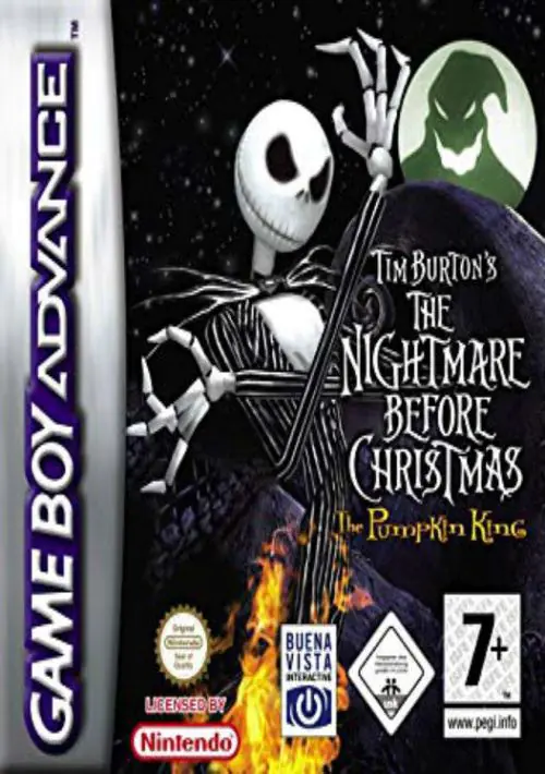 Tim Burton's The Nightmare Before Christmas - The Pumpkin King ROM download