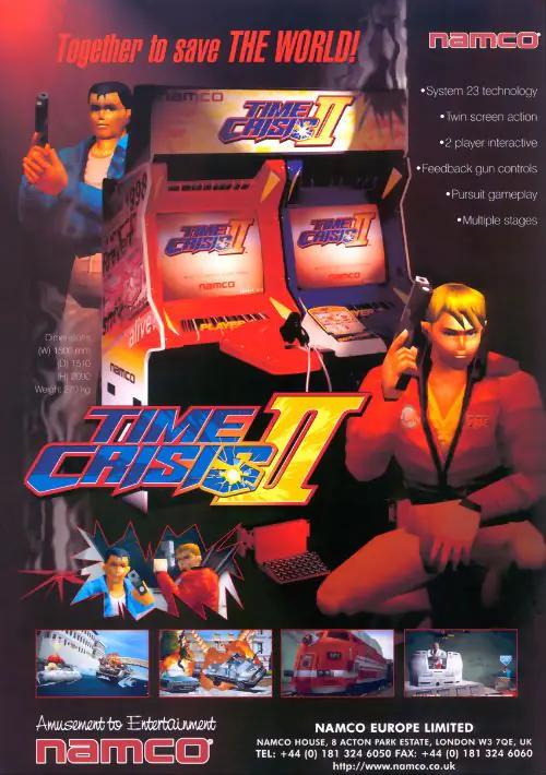 Time Crisis II (US, TSS3 Ver. B) ROM download