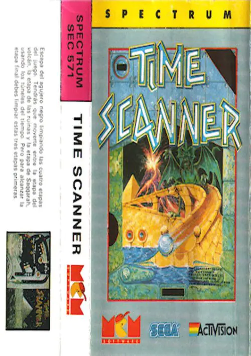 Time Scanner (1989)(Activision)[48-128K] ROM download