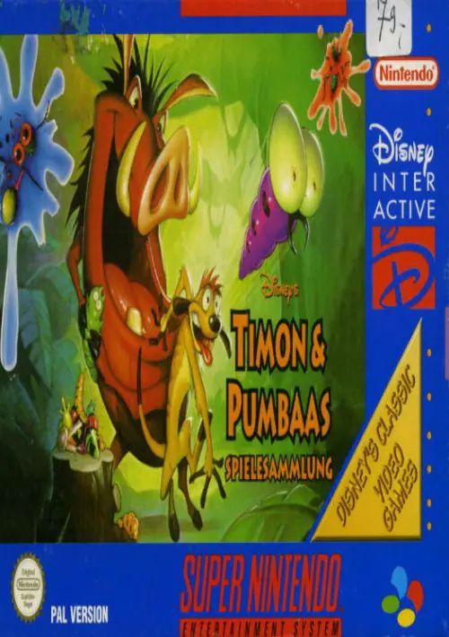 Timon & Pumbaa's Jungle Games ROM download