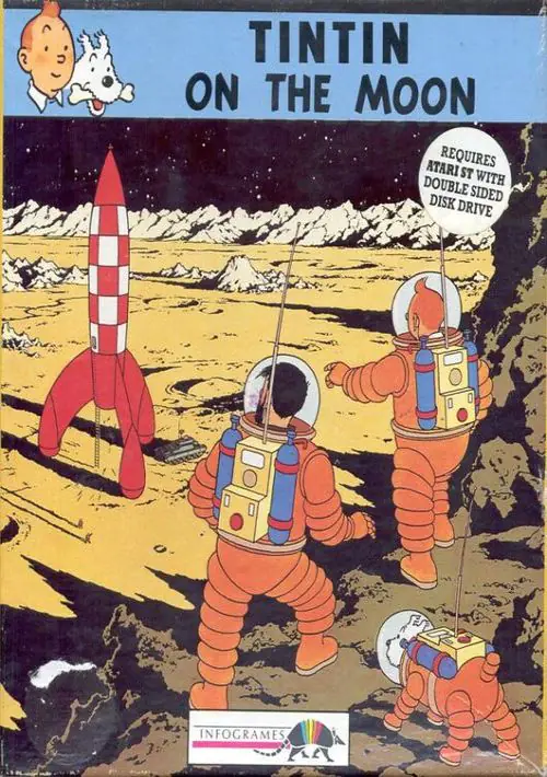 Tintin on the Moon (1989)(Infogrames)(M3)(Disk 1 of 2) ROM download