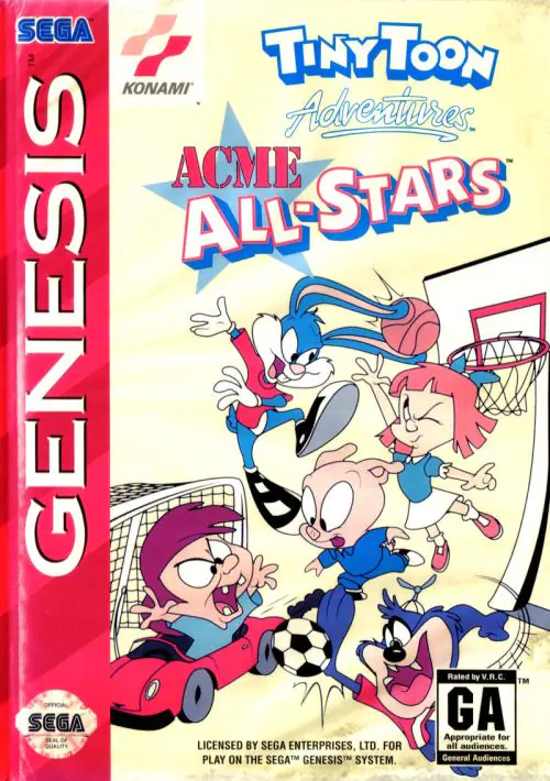 Tiny Toon Adventures - ACME All-Stars ROM download